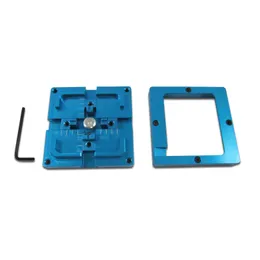 BGA Reballing Soldering Station 80mmX80mm Stencils Holder Template Fixture Jig Single Frame Repair Fixture Base Welding Station Kits