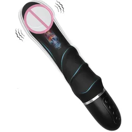 Vibratoren AV Vibrator Dildo Frauen Vibradores 10 Geschwindigkeiten Vibrierender Klitoris Stimulator G-Punkt Vagina Massagegerät Weiblicher Masturbator Sexspielzeug 230803