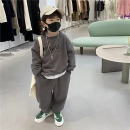 Designer Kids Clothing Set Autumn Winter Sweater and Pants Clothes Baby Children Tracksuit Boys Girls Sportsuit Long Sleeve Outfit Hoodies Dhgate