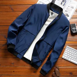 Men's Jackets 2023 Men Casual Jacket Fashion Spring Summer Soild Color Coats Jaqueta Masculina Sportswear Bomber M-4XL