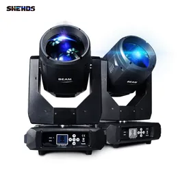 SHEHDS 350W Bulb Beam Moving Head Lighting with RDM High Power DMX For DJ Disco Nightclub Party Bar Wedding Stage Lights