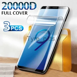 Protekcje ekranu telefonu komórkowego 20000D Ochrona hydrożelowa dla Samsung Galaxy S9 S8 S10E S20 Plus Screen Protector dla S6 S7 Edge S10 Lite Film Pełna okładka x0803