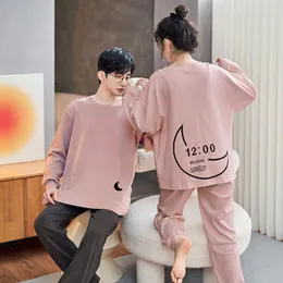 Men's Sleepwear 2023 Spring Cotton For Couples Plus Size Homwear Youth Boy Girl Nightwear Women Pijamas Men Pajamas Mujer Hombre