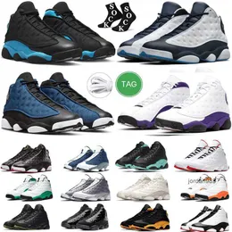 2024 13s 13 Atmosphere Grijze Basketbalschoenen Starfish Chicago Black Royal Cat Flint University French Blue Bred Navy Playoff Red Flint Del Sol Heren mid sportschoenen