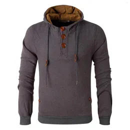 Men's Hoodies Fleece Thickened Sweatshirt Oversized Tops Warm Hoodie Autumn Winter Streetwear Moletom Masculinos