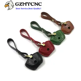 Keychains Lanyards Genuine Leather Key Case Fob Cover For BMW Latte R Nine T S1000 XR RR F800GS C400X R1200GS G310GS Motorcycle KeyRing 230802