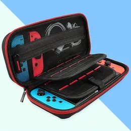 Estojo de transporte para switch compatível com nintendo switch/switch oled, com 20 cartuchos de jogos estojo rígido protetor para viagem bolsa para console