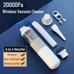 VACUUMS 20000PA CAR VACUUM Cleaner Cordless Suction Handheld Home Mini Portable Cleaning Tools 230802