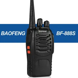 Walkie Talkie Baofeng Walkie Talkie Profesional 888S 두 방향 라디오 장거리 무선 세트 라디오 UHF 커뮤니케이터 400470MHz 16CH 라디오 X0802