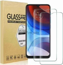 Cell Phone Screen Protectors HD Tempered Glass for Motorola Moto E7i Power E7 Plus E7Plus Screen Protector Clear Glass No Fingerprint x0803