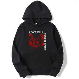 Erkek Hoodies Lilpeep Merch Kış Erkekler/Kadın Hooded Tatlı Sokak Giyim Uzun Kol