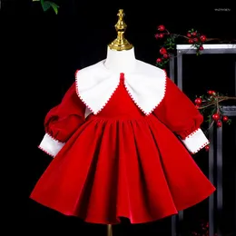 Girl Dresses Baby First Birthday Dress Born Infant Girls Baptism Christmas Party Children Lolita Ball Gown Kids Boutique Clothing