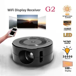 LED Mobile Video Mini Projector Home Theater Media Player Kids Gift Cinema Wired Same Screen Projector For Iphone Android