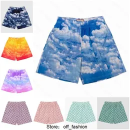 EE Men's Shorts Summer Basic Men Mesh Breathable Floral Graphic Print Gym Basketball Short Fashion Casual Loose Quarter Pants Unisex DAZ6