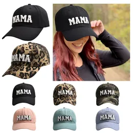 Party Hats Parent-child Baseball Cap MAMA Hat for Women MINI Sun Visor for Boy Girls Embroidered Letters Washed Cap