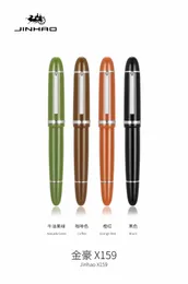 Фонтановые ручки Jinhao x159 Fountain Pen Black Acril Barrel Silver Clip Luxury Busines