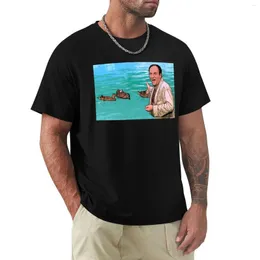 Męskie topy czołgów Tony Soprano i jego koszulka kaczek vintage ubrania tee dużego ciężaru ciężaru t dla mężczyzn