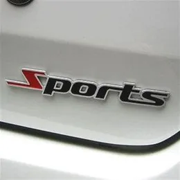 20st Lot 3D Metal Personalized Sports Emblem Badges Stickers Car Styling269x