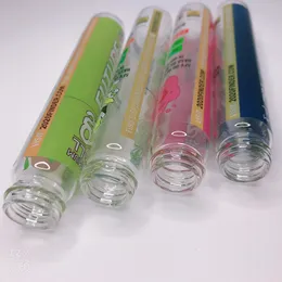 Empty 2020 Future Joint Pre Roll Glass Tube 1 Gram Prerolls Moon Rock Packaging 115mm Clear Tube With Sticker Label