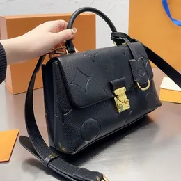 حقيبة كتف جلدية مصمم حقيبة اليد مصممة Madeleine BB MM Crossbody Bag M45976 M46041