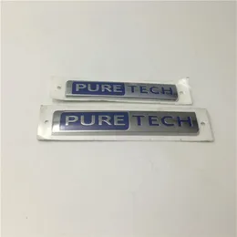 Для Peugeot 3008 4008 5008 208 306 307 308 508 350thp 400thp Puretech Pure Tech Алюминиевая эмблема сзади боковой борт Fender Decal238x