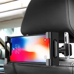 자동차 후면 베개 전화 홀더 태블릿 자동차 스탠드 좌석 후면 머리 받침 장착 브래킷 iPhone Samsung iPad 미니 태블릿 4-11 인치