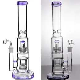 Matrix stereo perc bong bong bubblery grube rura wodna wysoka szklana platforma platforma miodu platforma do odrobin