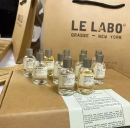 مصمم Le Labo Perfume Gift Set 10ml x 11pics Santal 33 Bergamote 22 Rose 31 Lys 41 آخر 13 Eau de Parfum Spragrance Spray Body Body Le Labo