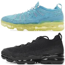 Men shoes Vapor Max Fly knit running sneakers women trainer Pure Platinum Anthracite Triple Black Sail Oreo Sand Drift Red White Baltic Blue grey with box air-express