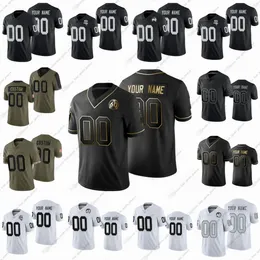 4 Derek Carr maglie da calcio Davante Adams Darren Waller Josh Jacobs Johnathan Abram Maxx Crosby