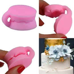 Bakningsformar Silikon 3D Rose Flower Fondant Cake Chocolate Sugar Cake Mögel Tools 230803