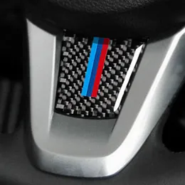 För BMW Z4 Carbon Fiber Modification Car Interior Stickers ratt Mand M Stripe Emblem Stickers Car Styling för E89 2009-2015233W