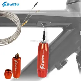 Ferramentas SWTXO Ferramenta de roteamento de cabo interno de bicicleta para mudança de quadro de bicicleta Mangueira hidráulica Deslocador de fio Cabo interno Acessórios de ciclismo HKD230804