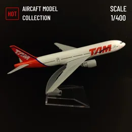 Aircraft Modle Scale 1 400 Metal Airplane Replica 15 cm Brazylia Chile Kolumbia Airlines Boeing Airbus Model Aviation Miniature dla chłopców 230803