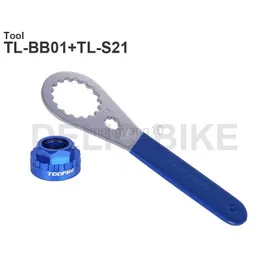 Tools TOOPRE HOLLOWTECH II bottom bracket cup tool TL-BB01 and Front chainring direct mount tool TL-S21 replace SHIMANO TL-FC36 TL-FC4 HKD230804