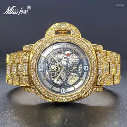Zegarek na rękę markę modową Mat Automatyczne mechaniczne wypoczynek Business luksus renogio Masculino 2023 Prezent urodzinowy