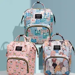 School Bags Multifunction Women Backpacks Kids Stroller Large Capacity Mommy Outdoor Travel Diaper Casual Mom Baby Care 230804