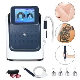 Máquina de remoção de tatuagem a laser de grande potência 1200W Picosegundo branqueador de pele Q Switched Nd Yag Pico Laser Carbon Black Doll Dispositivo facial com 4 comprimentos de onda 532/755 / 1064nm