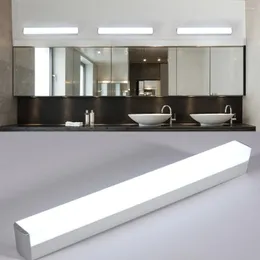 مجموعة ملحق حمام LED LED Mirror Light 12W 16W 22W AC85-265V السطوع العالي مضاد للماء مصباح الجدار الأكريليك لإضاءة الحمام