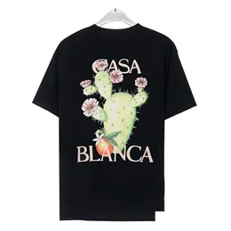 メンズTシャツ高品質の男性TシャツカサブランシャツCASA BLANCA TSHITSファッションブランドCASABLANCA TEES DESIGNER CHOSTHES USサイズS-3 DHZPG