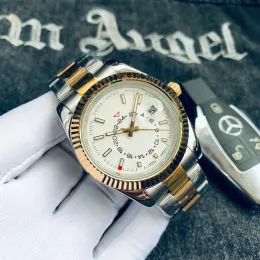 Zegarki męskie klasyczne 2813 Ruch mechaniczny zegarek na rękę automatyczną datę Watche Designer Waterproof Wris-Wrist Modern Sportswatch Bransoletka Montre de l