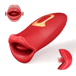 Wibratory Języka Lekcja Wibrator żeńska łechtaczka sut sutek doustny stymulator pochwy Sucker zabawka dla kobiet orgazm dla dorosłych produkt 230803