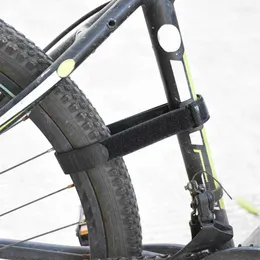 Verktyg Justerbar cykelhjul Fixing Belt Bike Frame Strap Anti-SKID Multi-Purpose Bicycle Fast bälte för fixdäck Snowboards Bottle HKD230804
