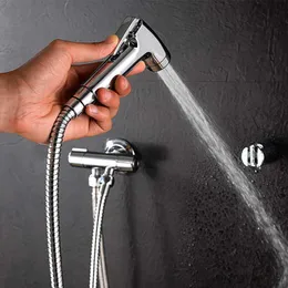 Soffione doccia per bagno Doppia modalità Bidet Spray Bidet portatile portatile Doccia con tubo flessibile interno R230804