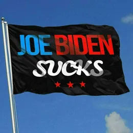 Bannerflaggen: Joe Biden Sucks Flag, Not My President Impeach, 90 x 150 cm, Bannerflagge Trump 2024, FJB 230804