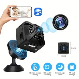 Kamera 1pc x5 1080p, mini WiFi kamera, bezprzewodowa noktowi widzenie kamera nadzoru domu, zdalny monitor, mini kamery Wi -Fi