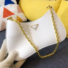 Women's Handbag Mini Wallet Single Shoulder Bag metal Chain Strap Triangle Letter Decoration Solid Color Fashionable And Versatile High-quality Dermis Material Bag