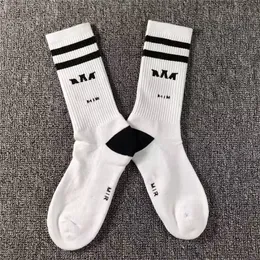 Herrkvinnor Fashion Sport Knit Letter Athletic Socks Luxury Designer Ankellängd AMI Sport Män Kvinnor Streetwear Outdoor Sock