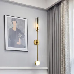 Lampa ścienna montowane światła retro sypialnia dekoracja głowica łóżka krystaliczne oświetlenie kinkiet