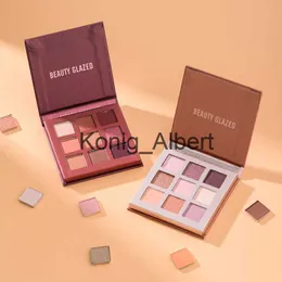 Eye Shadow Natural Matte 9 Färger Eyeshadow Chocolate Color System Pearlescent Glitter Potatis Eyeshadow Palette Beauty Glazed Makeuptslm1 X0804 X0804